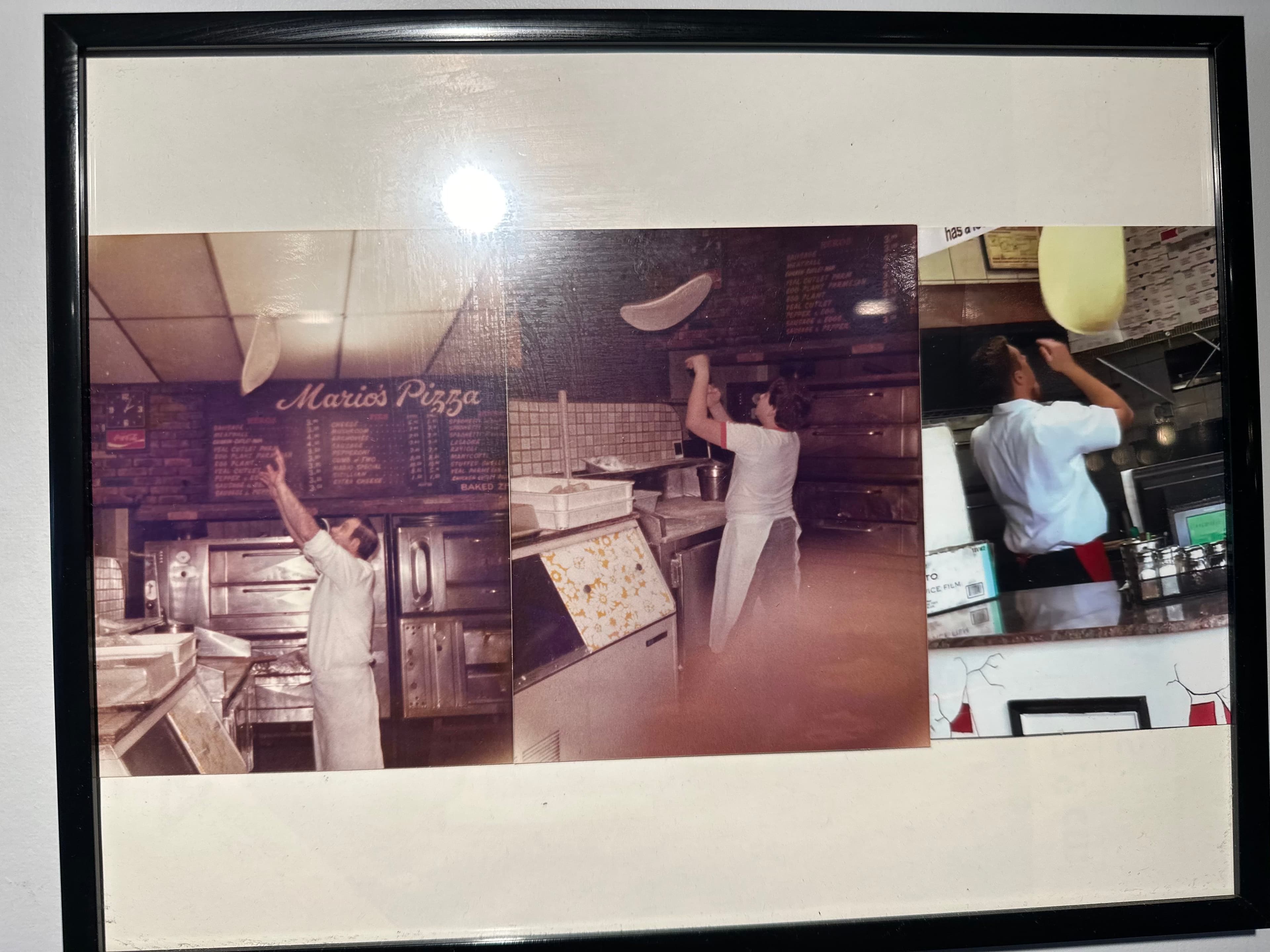 Three generations of owners: Paolo, Francesco, and Joseph